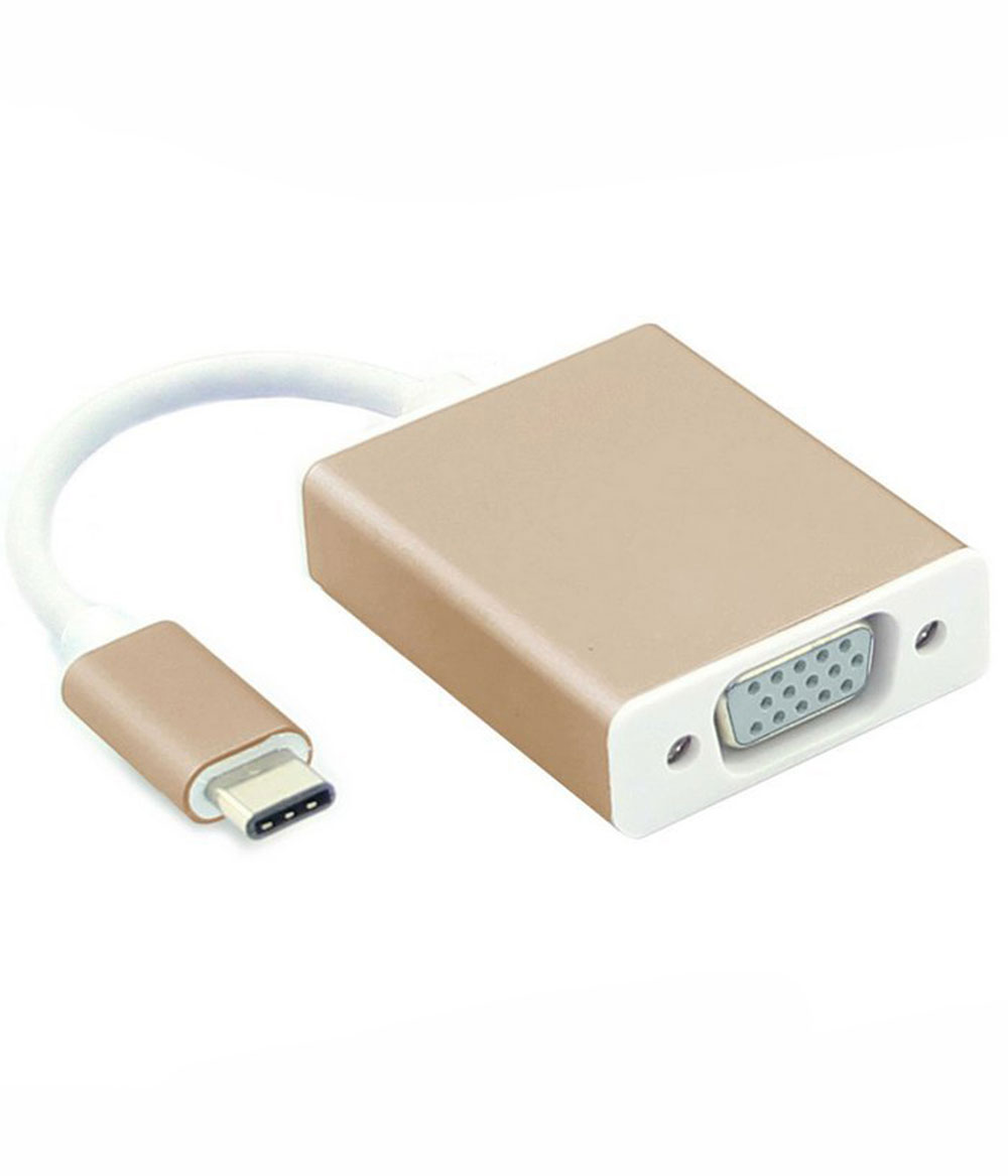 Cáp USB Type C to HDMI+VGA