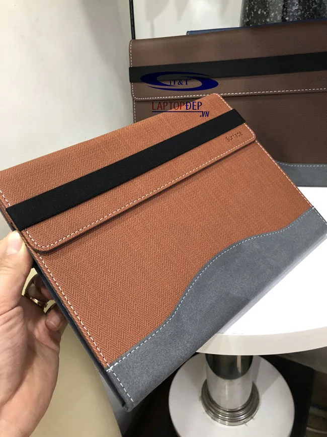 Bao da Veker – Surface 3 (nâu vàng)